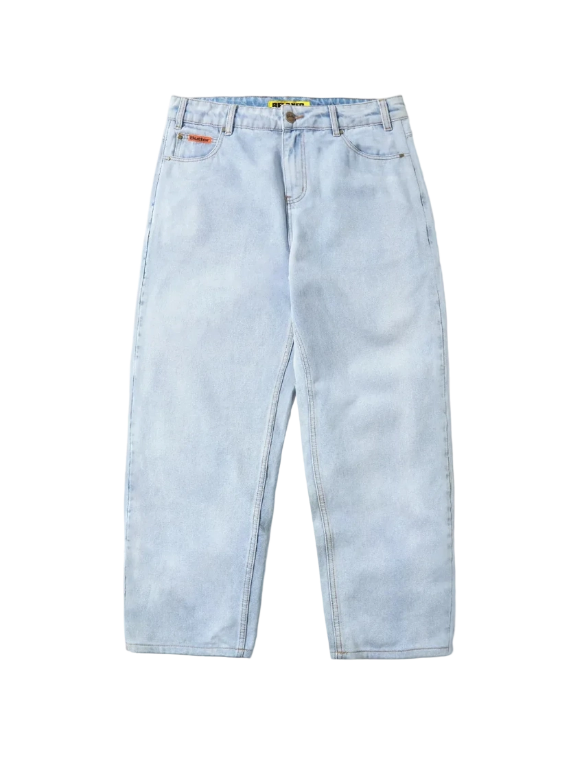 Butter Goods Relaxed-Fit Denim Jeans — Light Blue