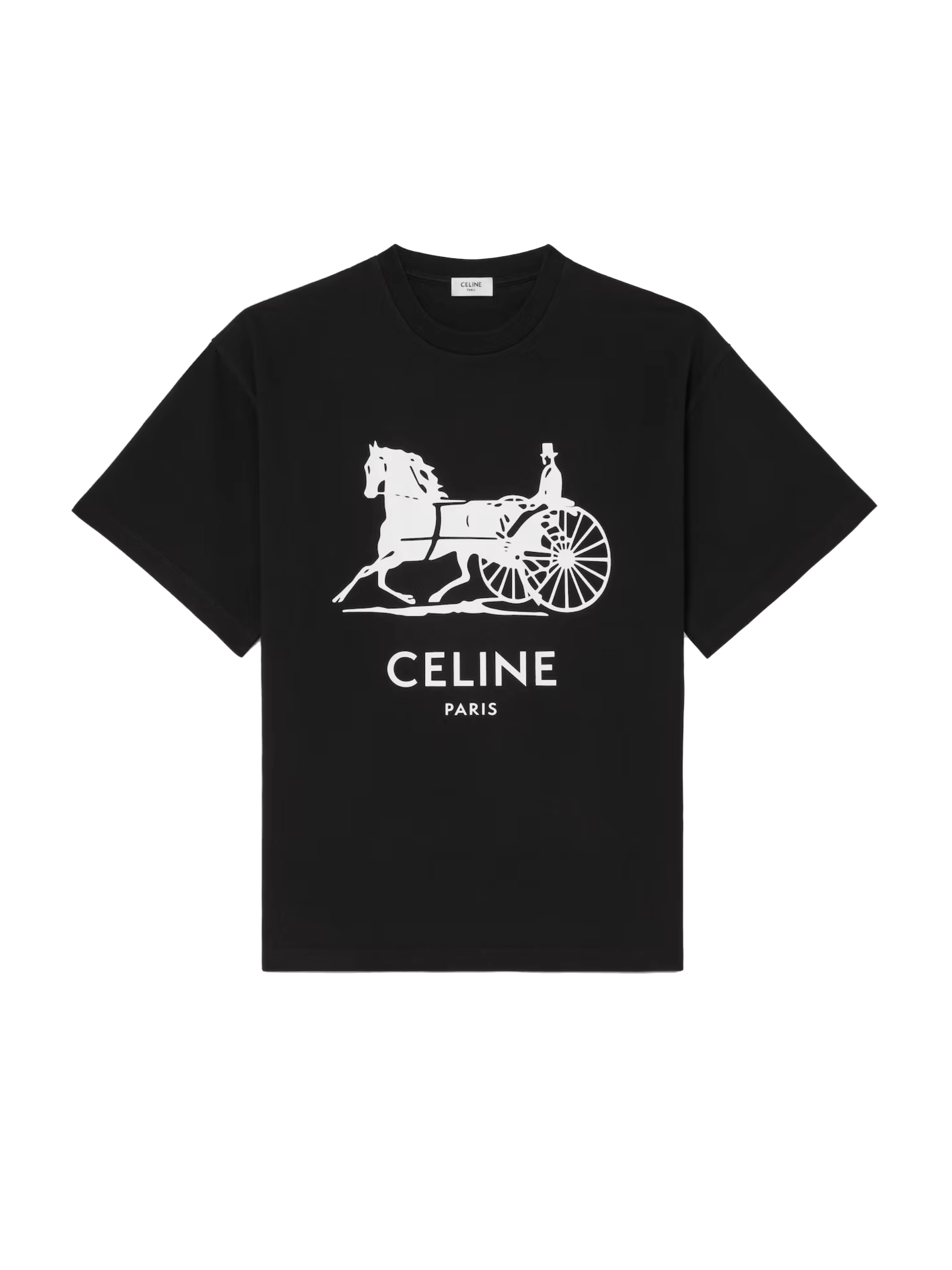 Celine T-SHIRT IN COTTON JERSEY