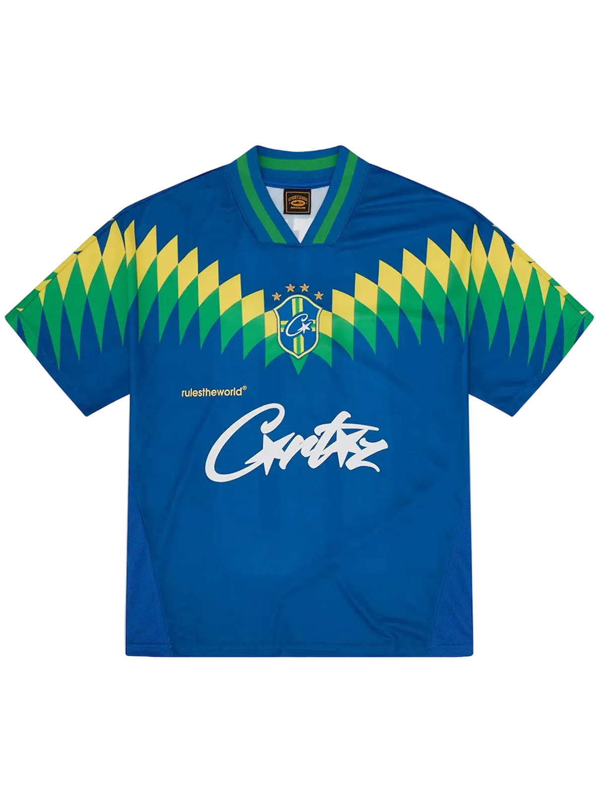 Corteiz Club America Jersey Brasil 'Blue'