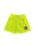 Eric Emanuel EE Basic Shorts — Neon Yellow/Pink