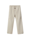 Fear of God Essentials Bonded Canvas Work Pants — Timber