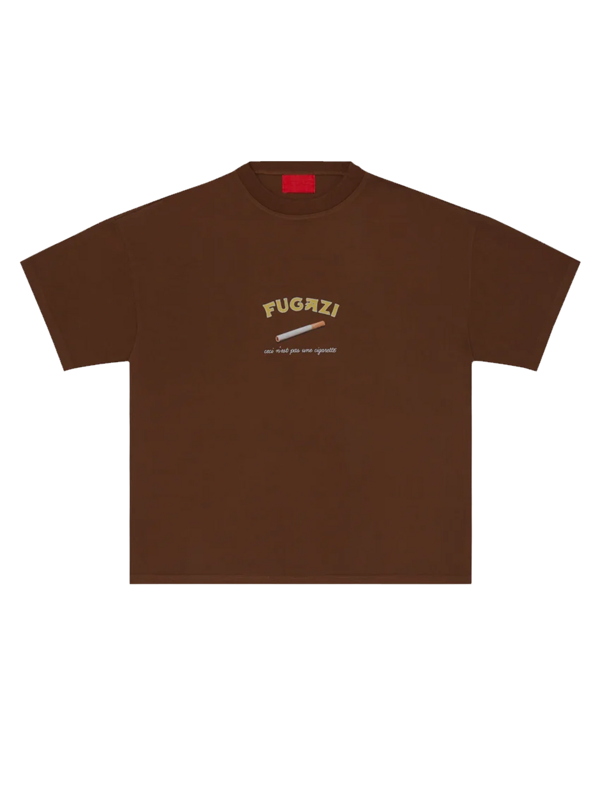 Fugazi - Cigarette tee brown
