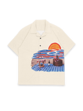 Atardecer de Agosto Button-Up Shirt