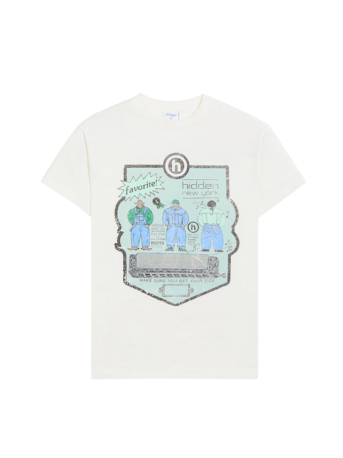 Hidden NY NYC Blues T-Shirt