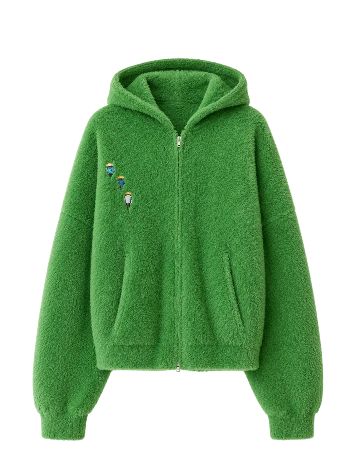 House of Errors Shaggy Knitted Explorers Hoodie