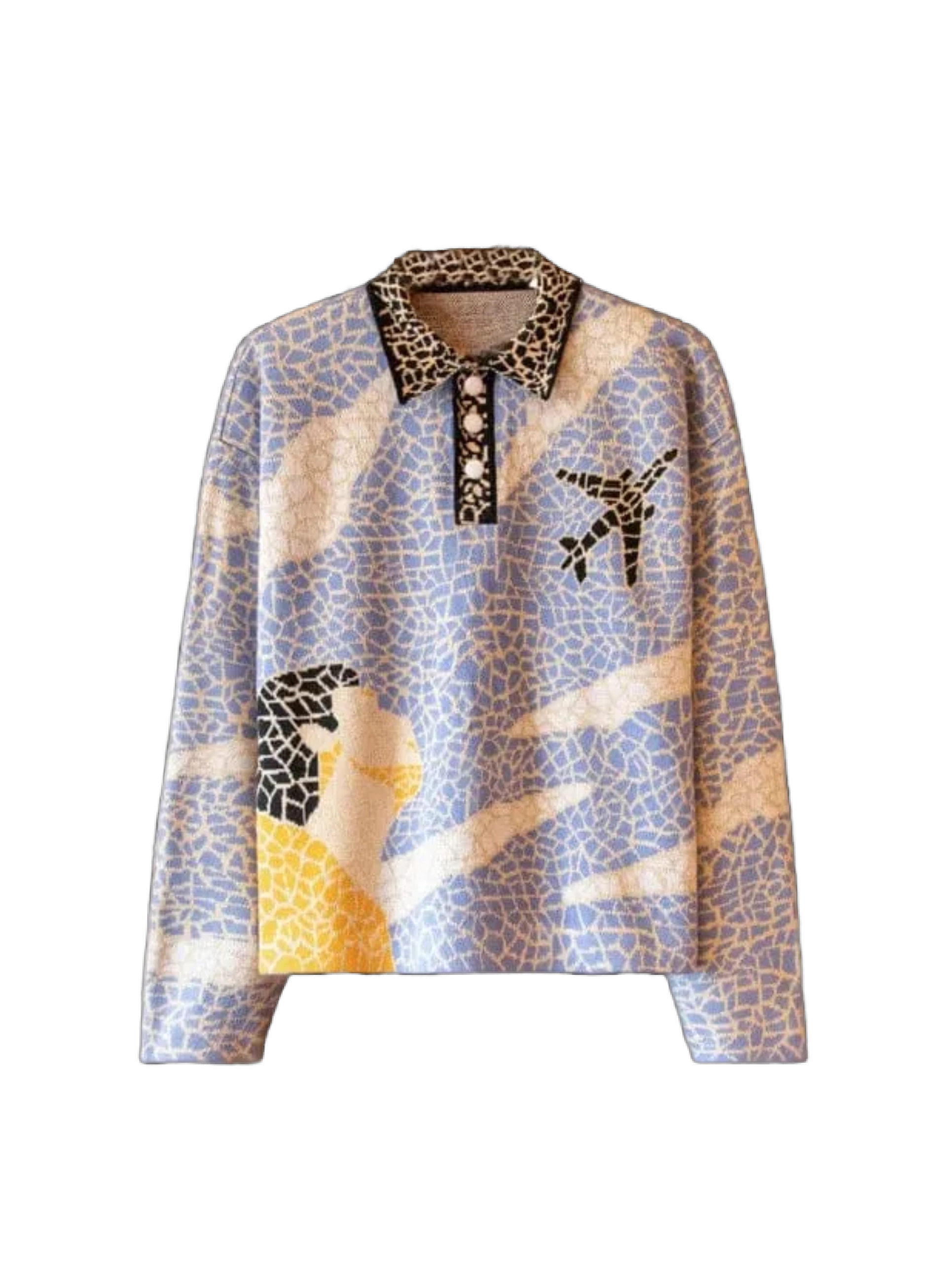 House of Errors Mosaic Knitted Sweater