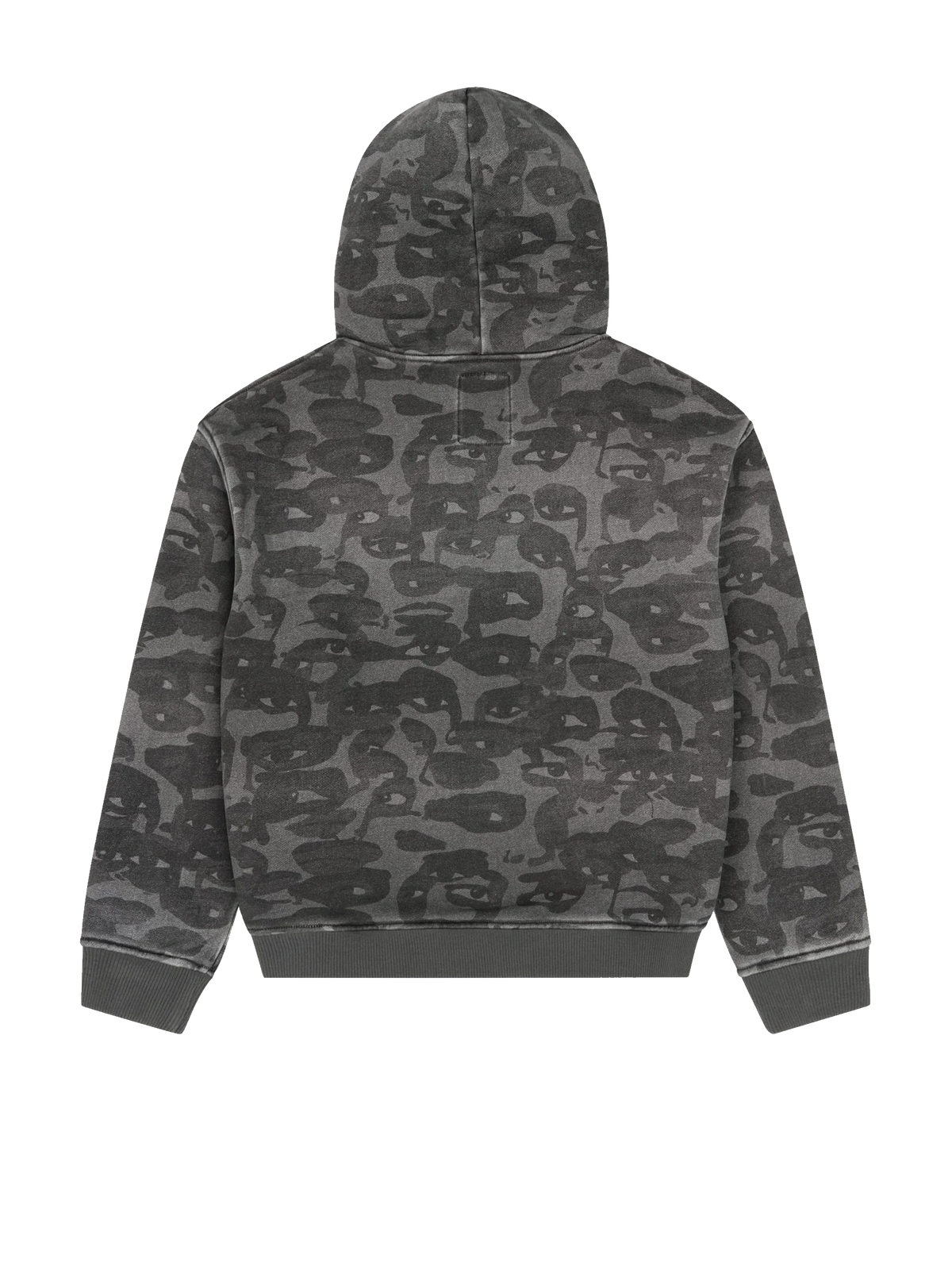 KidSuper Face Camo Hoodie — Black