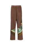 KidSuper Chess Patchwork Corduroy Trousers