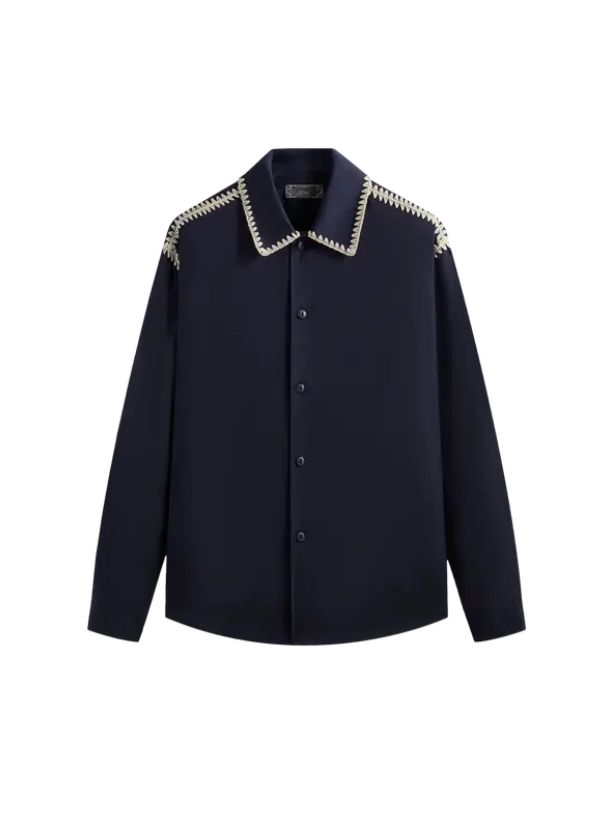 Crochet Detail Apolo Shirt — Nocturnal