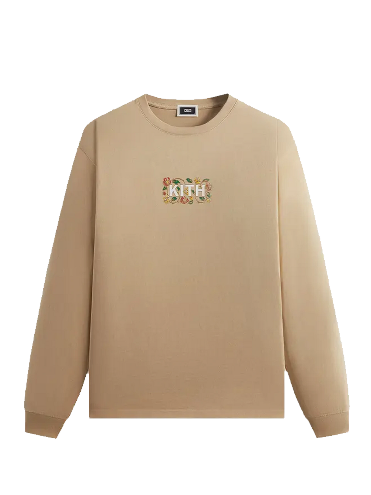 Kith Floral Classic Logo Long-Sleeve Tee