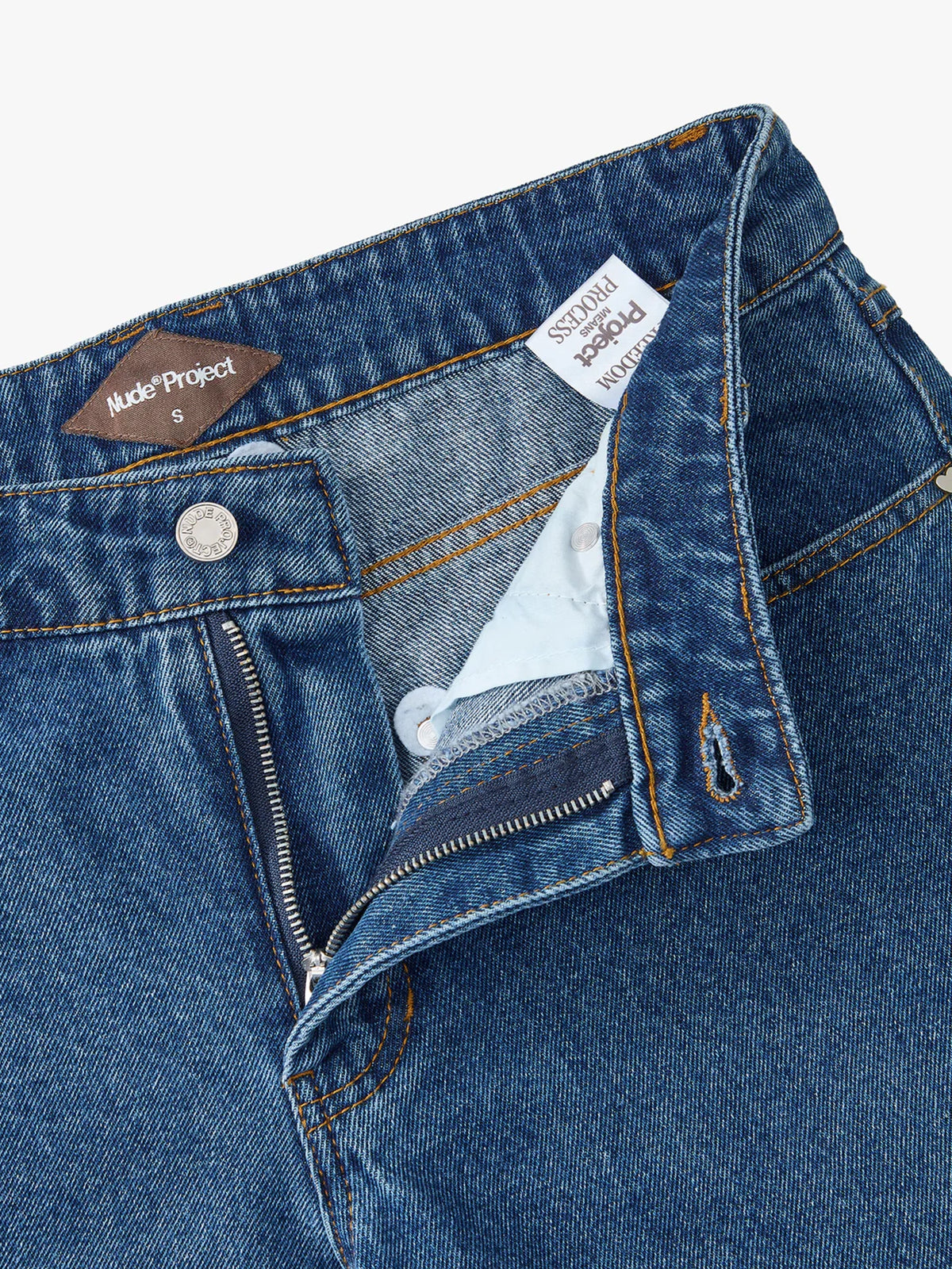Nude Project Old Baggy Woman Jeans Indigo