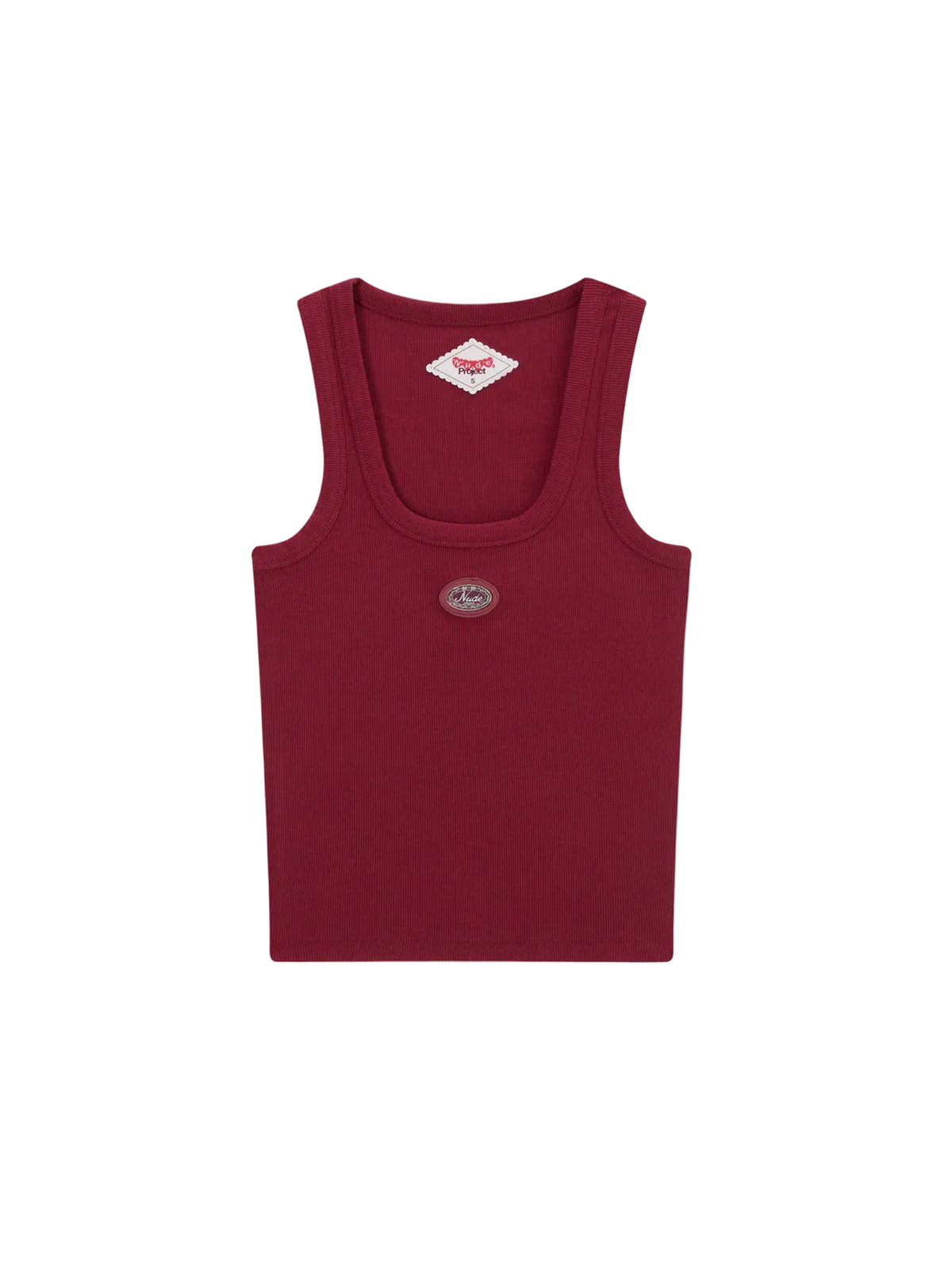 Nude Project Sophisticated Pleasure Tank Top Burgundy