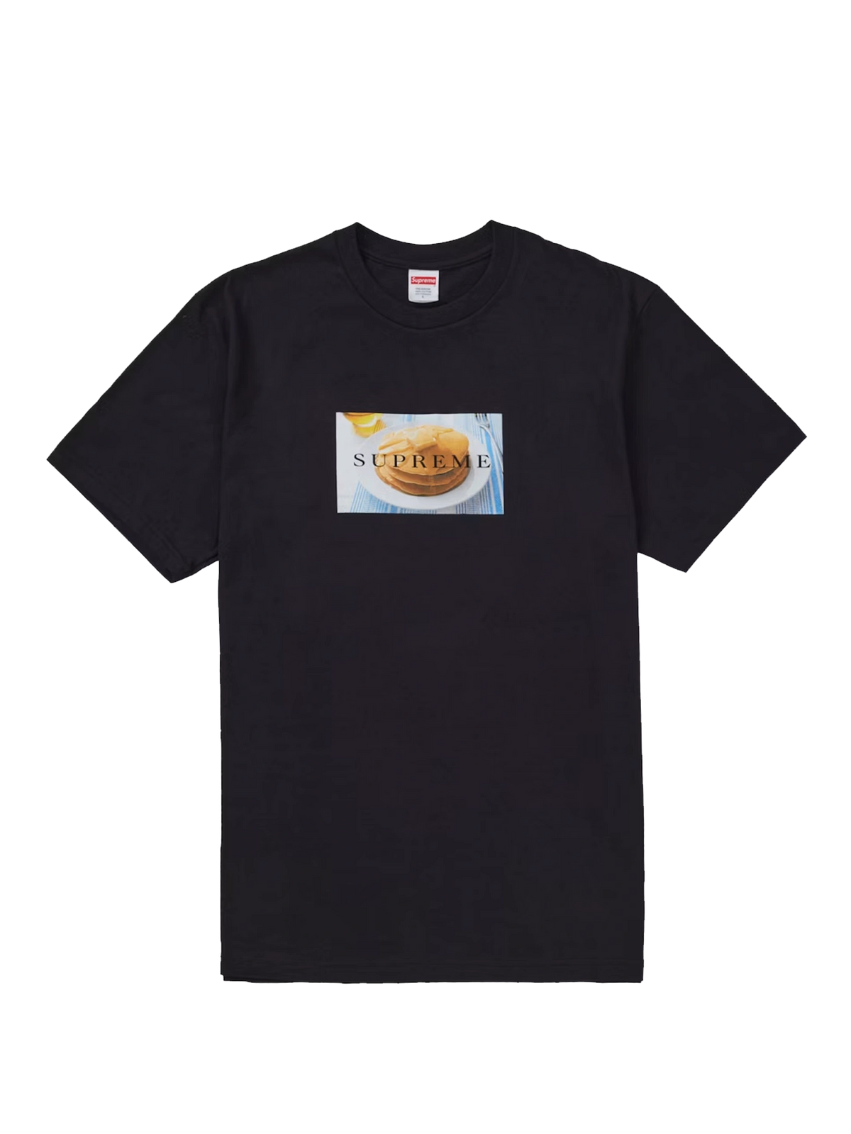 Supreme Pancakes Tee — Black