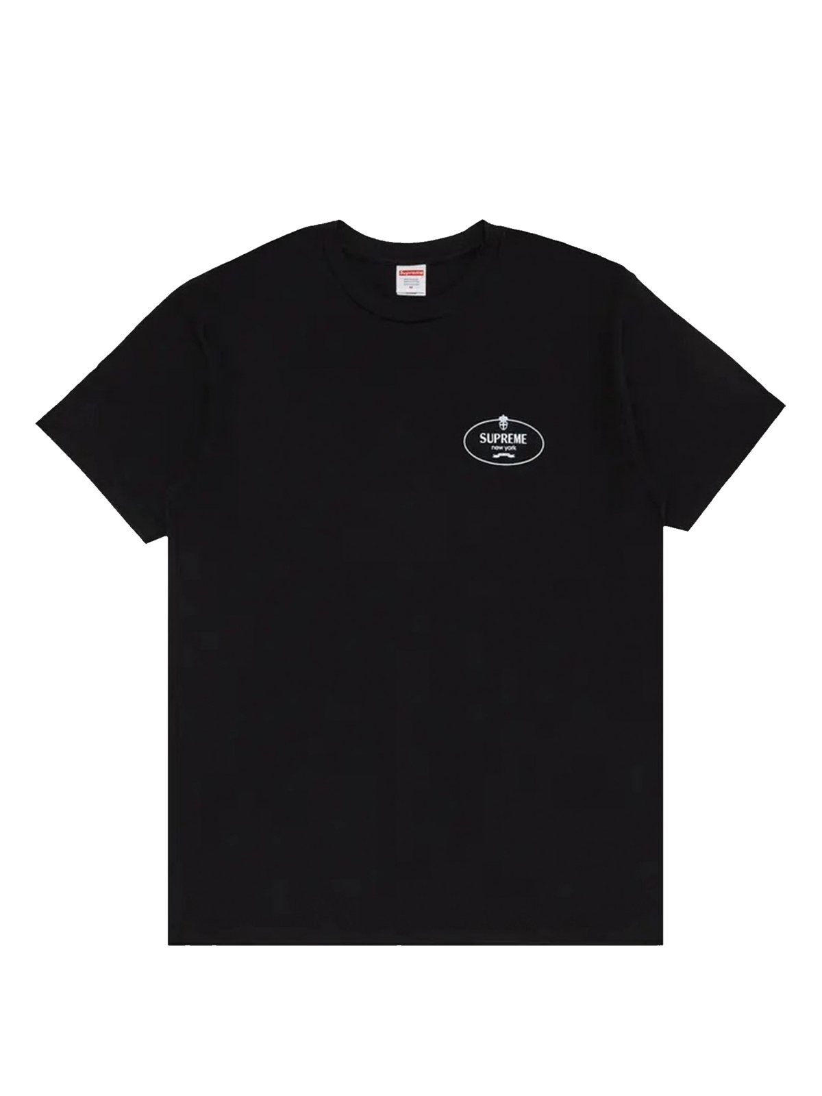 Supreme Crest Tee — Black