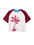 White La Maga Raglan T-Shirt