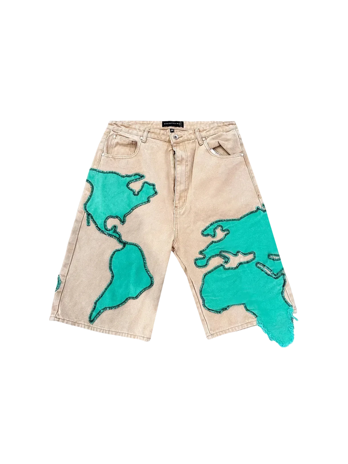 Who Decides War Pangia Shorts — Tan