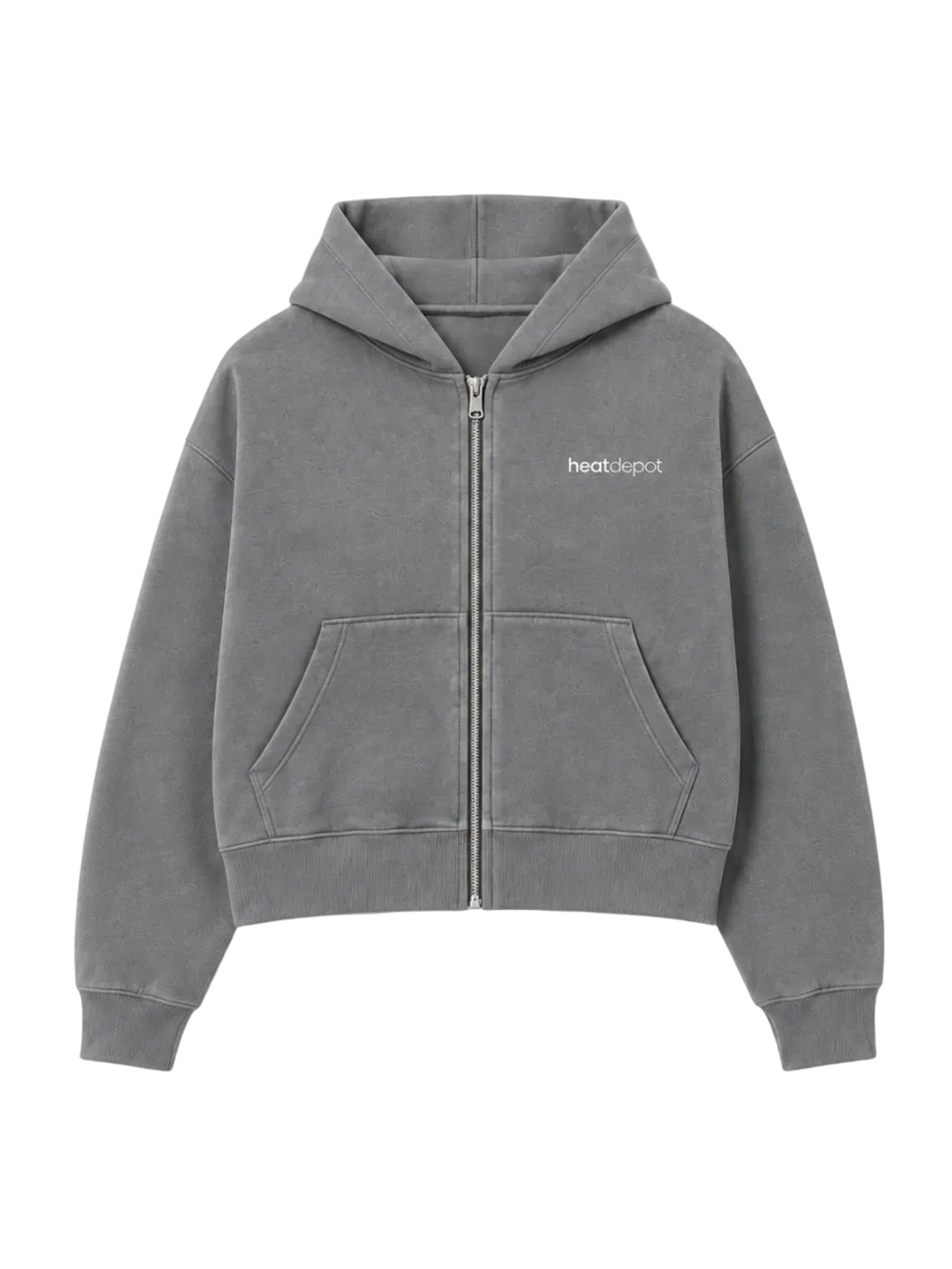 Heat Depot Logo Hoodie “Grey”