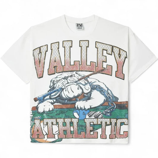 VALE FOREVER DOG BLING TEE ‘WHITE’