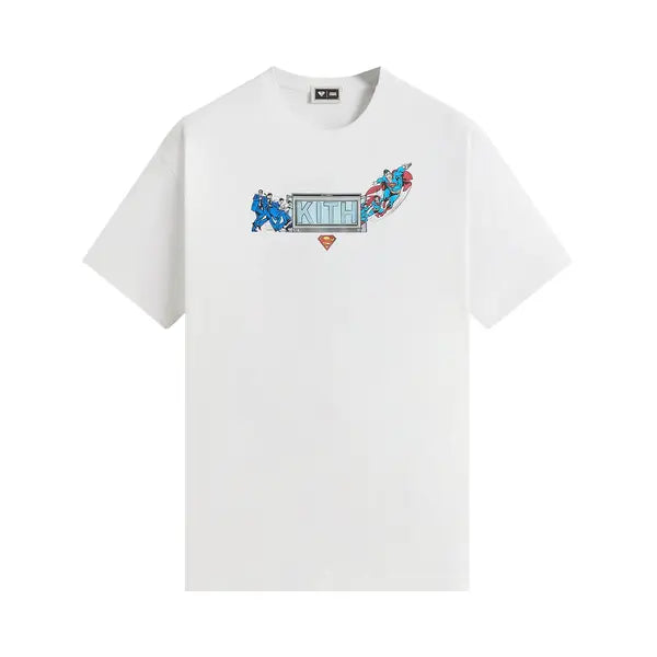 Kith x Superman Booth Vintage Tee 'White'