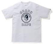 BAPE X Coach College Tee