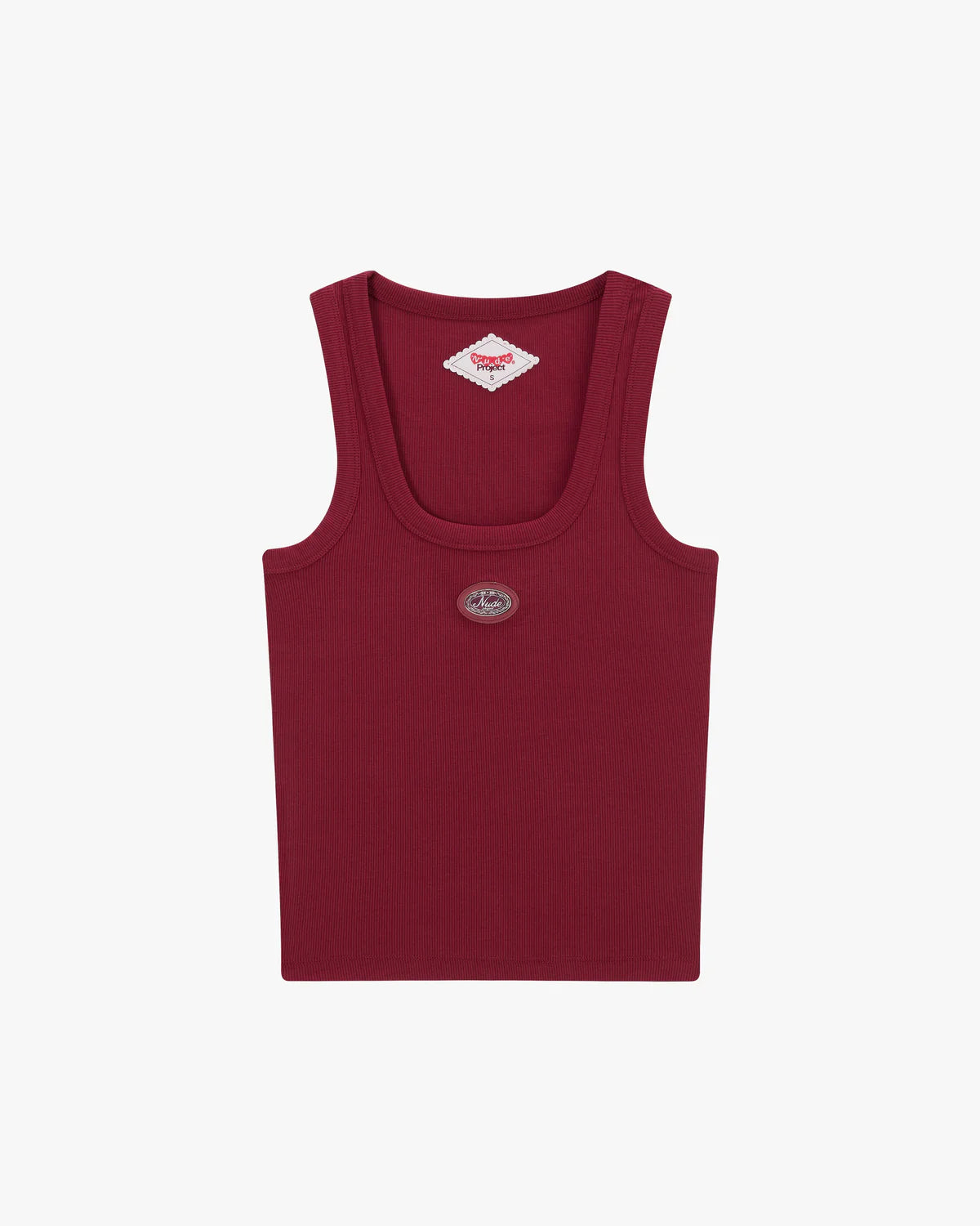Nude Project Sophisticated Pleasure Tank Top Burgundy