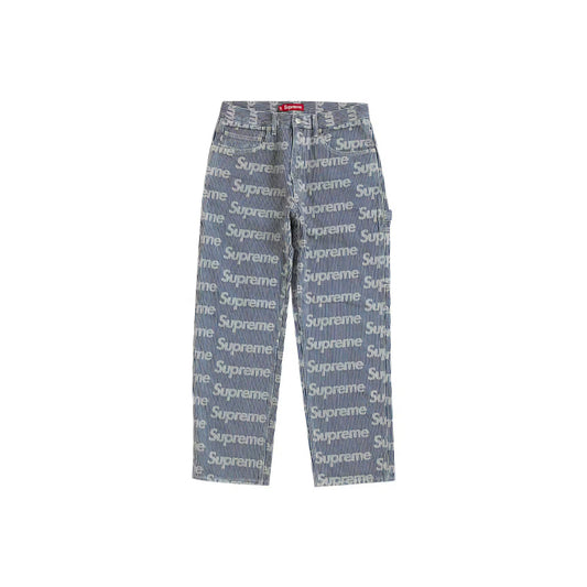 SUPREME DENIM PAINTER PANT 'STRIPE'