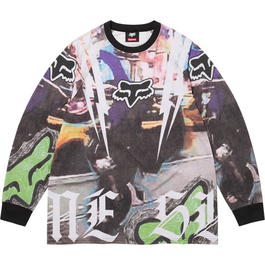 SUPREME X FOX RACING L/S TOP (MULTICOLOR)