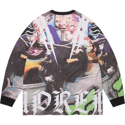 SUPREME X FOX RACING L/S TOP (MULTICOLOR)