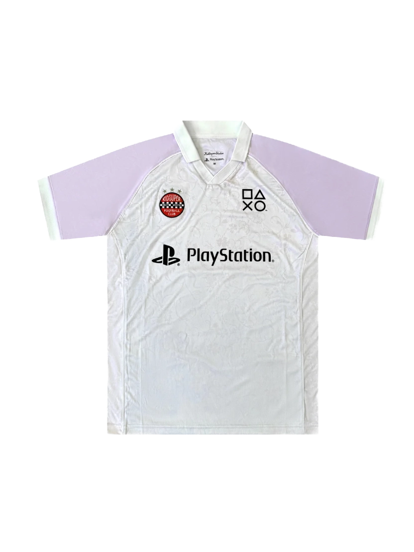 PlayStation x KSFC Jersey — White/Lilac