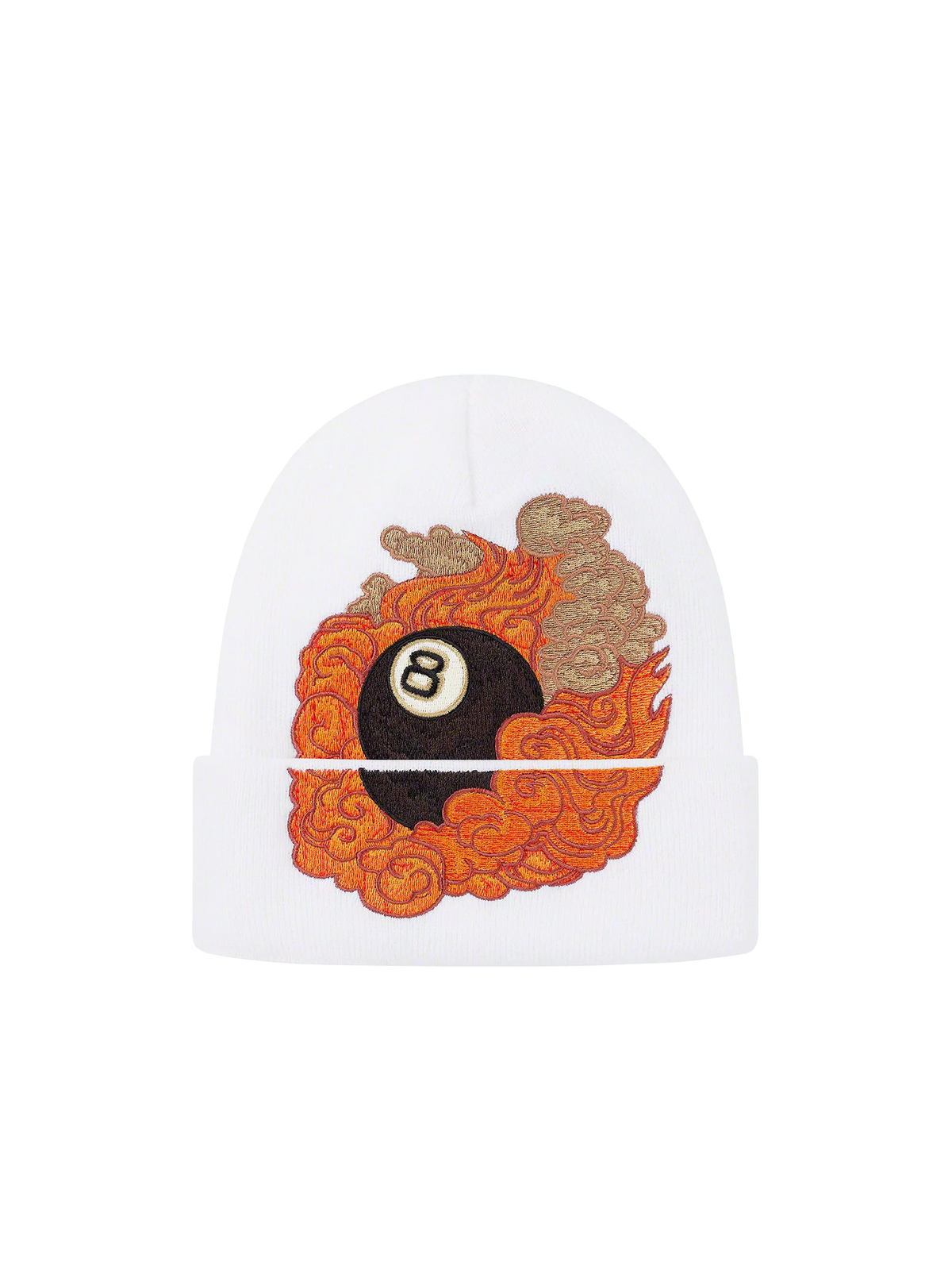 Supreme x Martin Wong 8-Ball Beanie — White