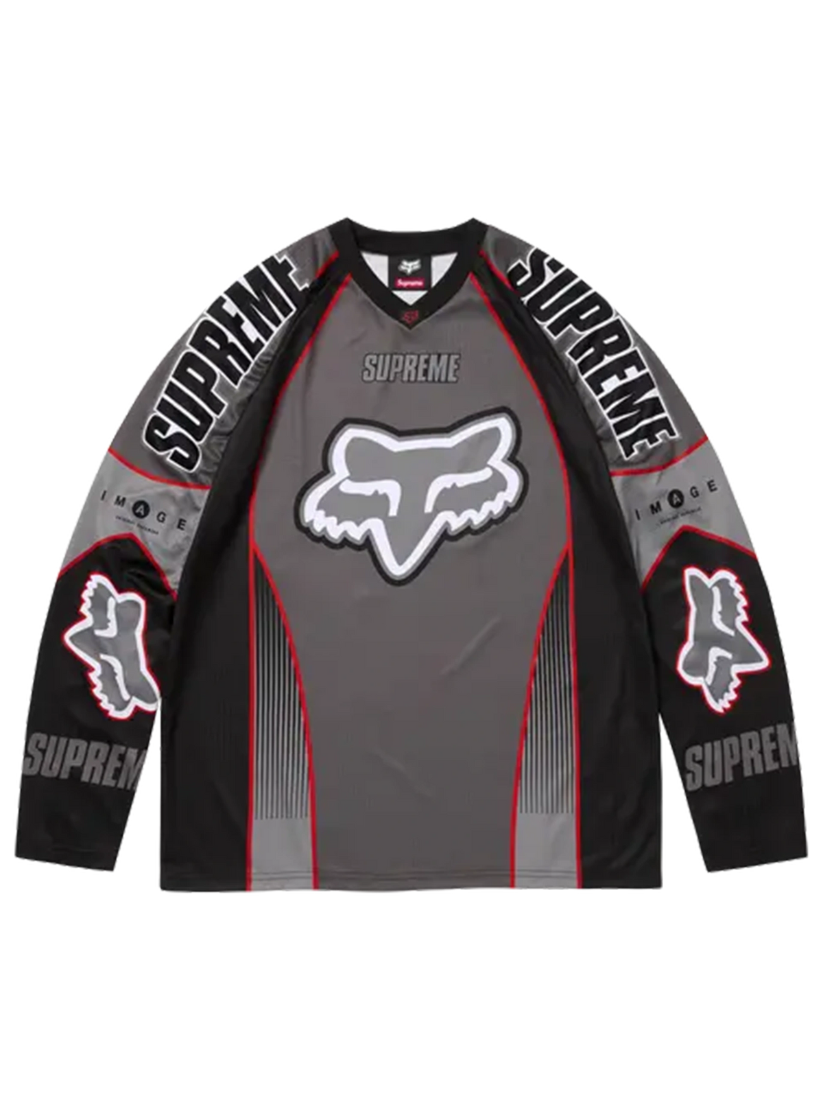 Supreme x Fox Racing DMX Jersey "Black"