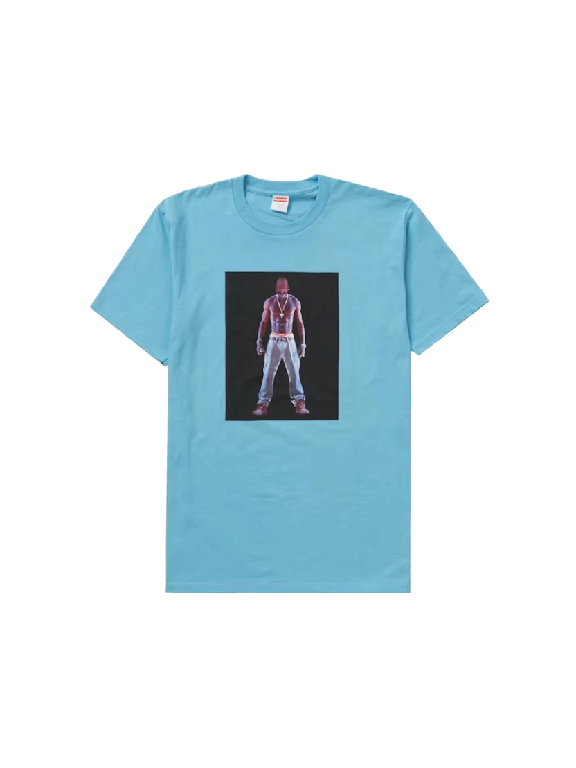 Supreme Tupac Hologram Tee — Light Blue