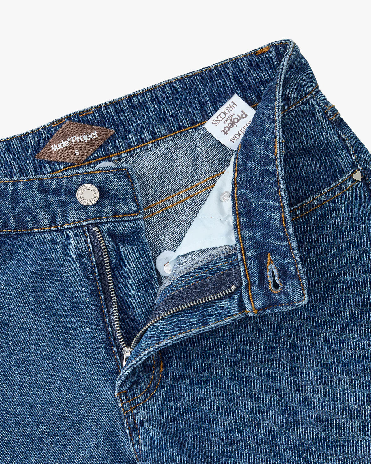 Nude Project Old Baggy Woman Jeans Indigo