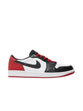 Air Jordan 1 Retro Low OG "Black Toe", side view