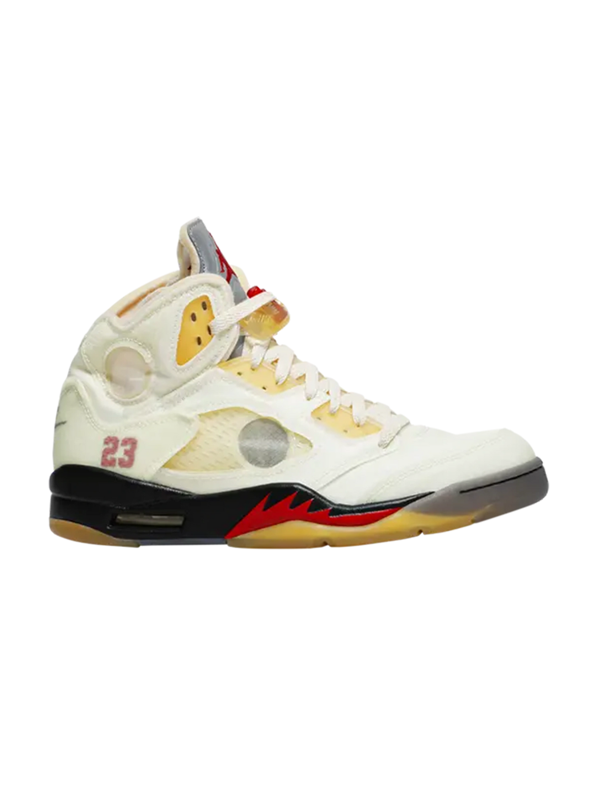 Off-White x Air Jordan 5 Retro SP "Sail"