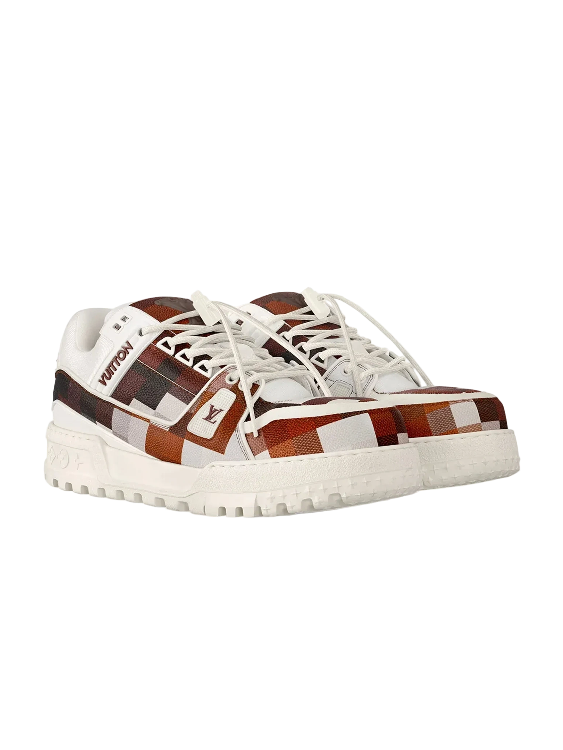 Louis Vuitton LV Trainer Maxi “Brown Damoflage”