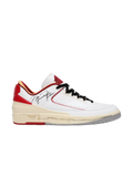 Off-White x Air Jordan 2 Retro Low SP "White/Varsity Red", side view