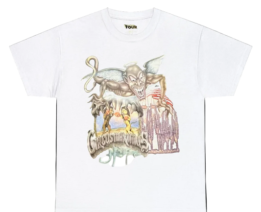 CIRCUS MAXIMUS TOUR 2023 TEE WHITE