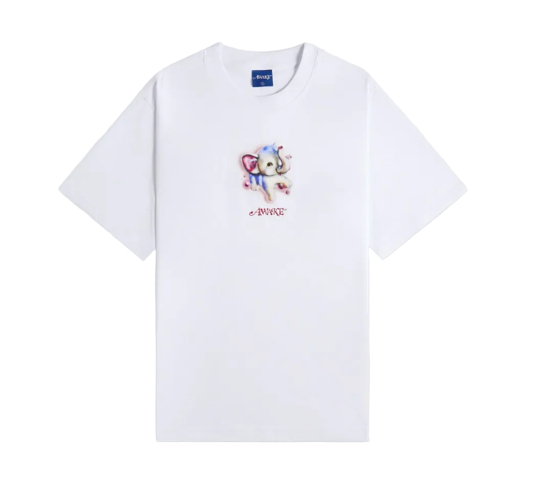 Awake NY - Elephant Tee WHITE