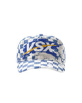 VALE FOREVER CHECKERS CAP WHITE/BLUE