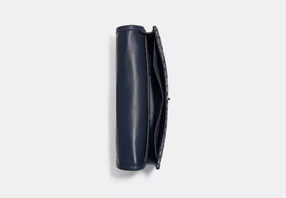 Bape X Coach Turnlock Tab Belt Bag In Signature Chambray