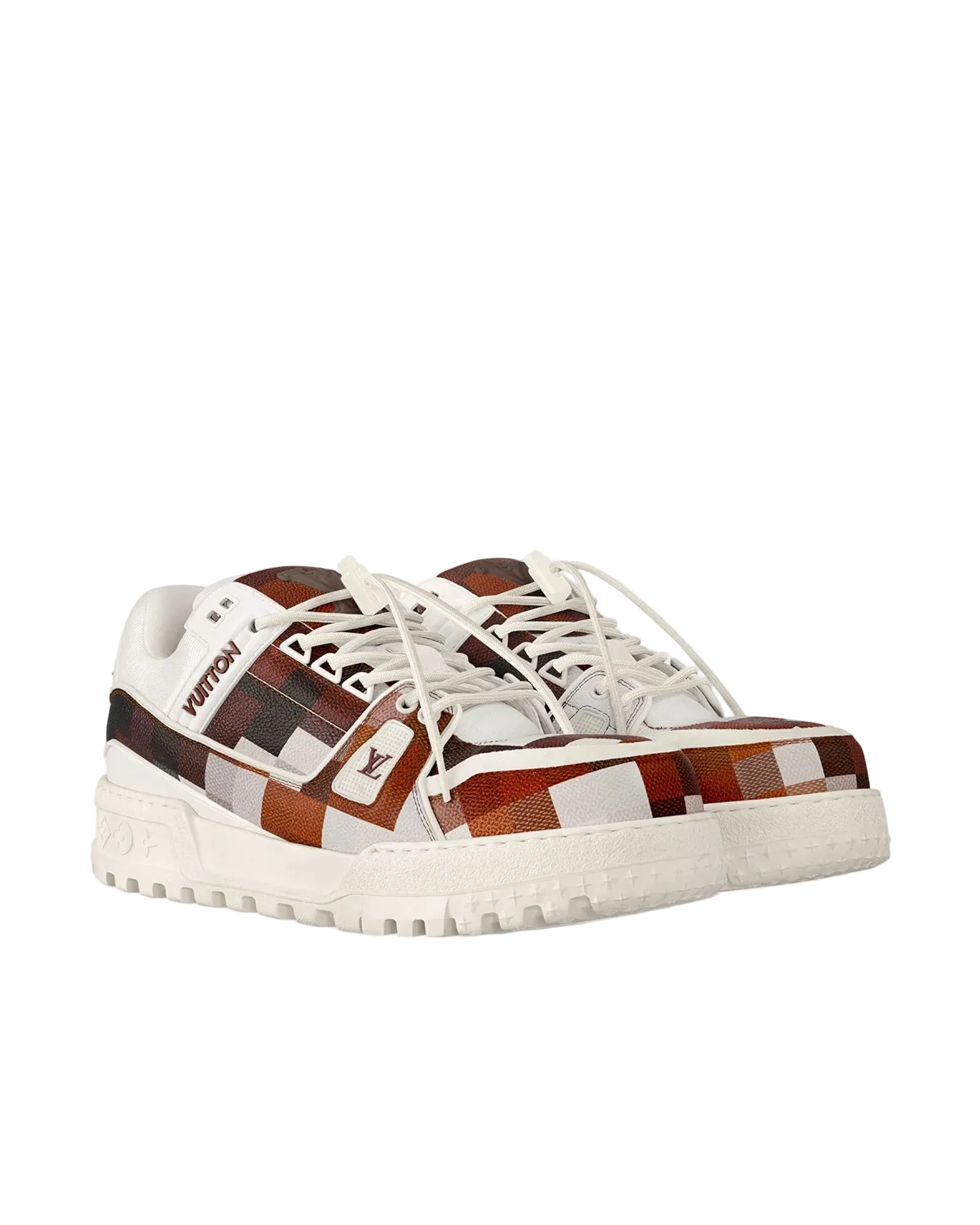 Louis Vuitton LV Trainer Maxi “Brown Damoflage”