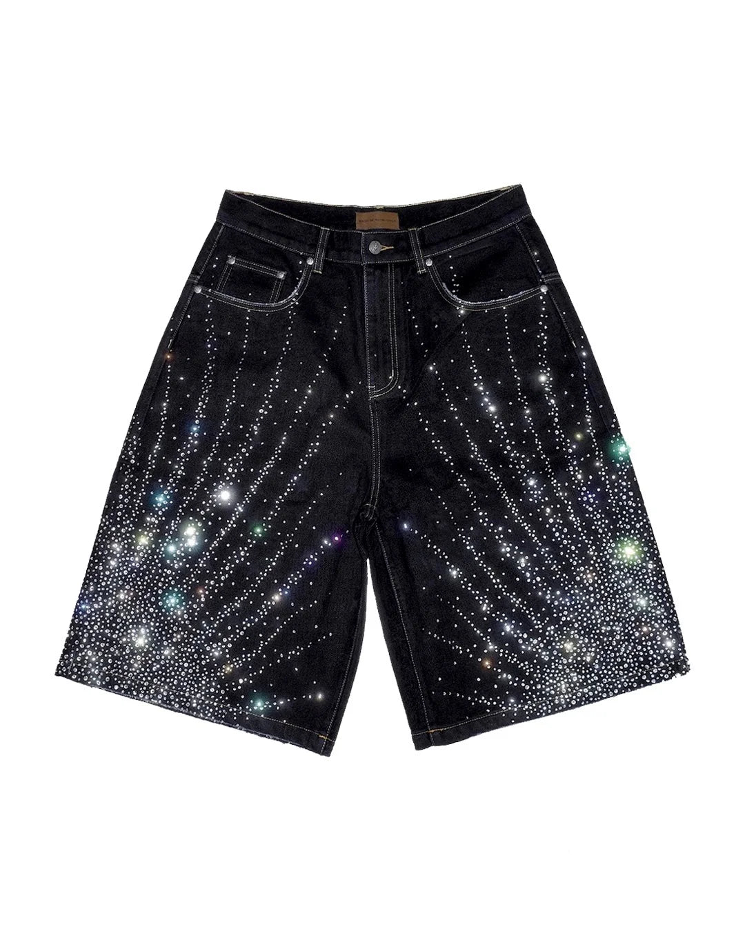 Birth of Royal Child - 20K Starlight Diamond Shorts Black