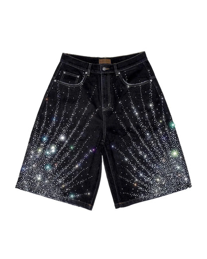 Birth of Royal Child - 20K Starlight Diamond Shorts Black